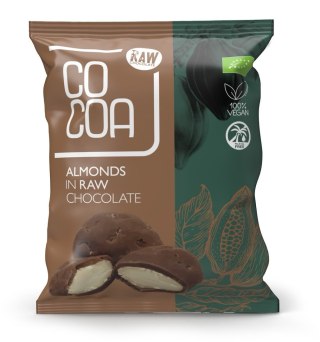 MIGDAŁY W SUROWEJ CZEKOLADZIE BIO 70 g - COCOA