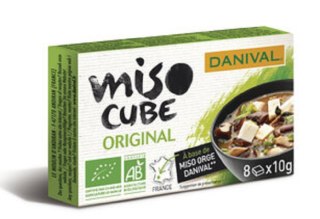 MISO KOSTKI BIO (8 x 10 g) 80 g - DANIVAL