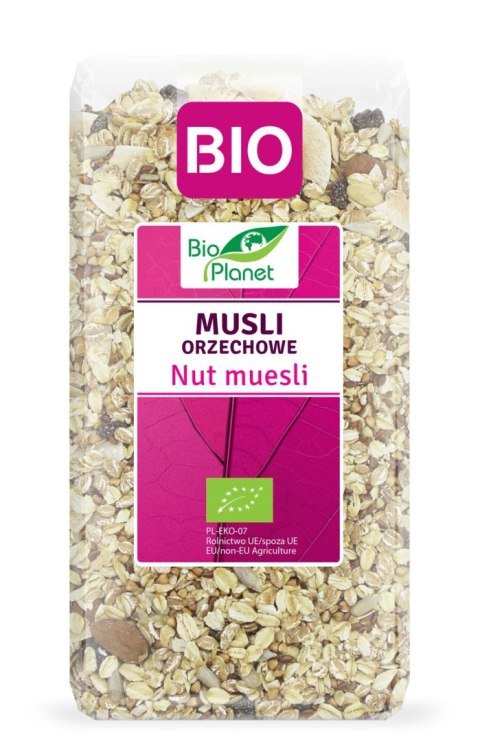 MUSLI ORZECHOWE BIO 300 g - BIO PLANET