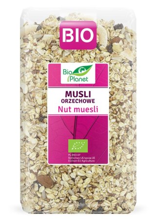 MUSLI ORZECHOWE BIO 600 g - BIO PLANET