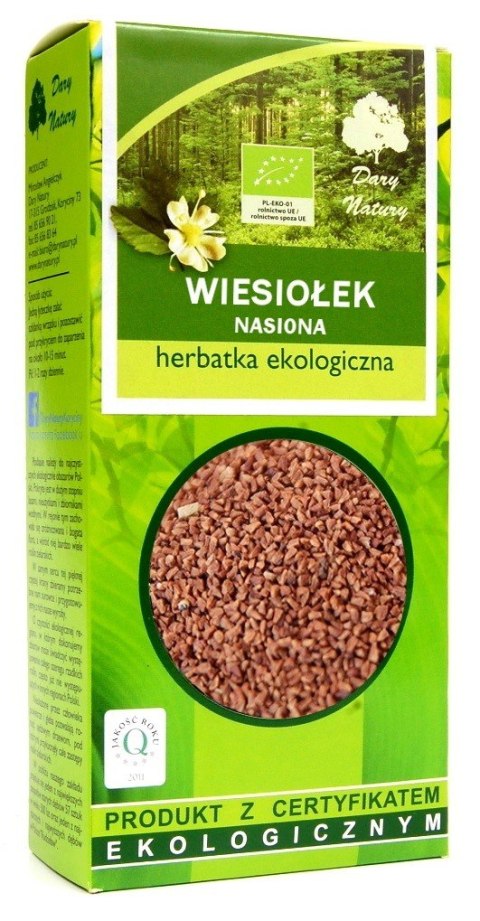 NASIONA WIESIOŁKA BIO 100 g - DARY NATURY