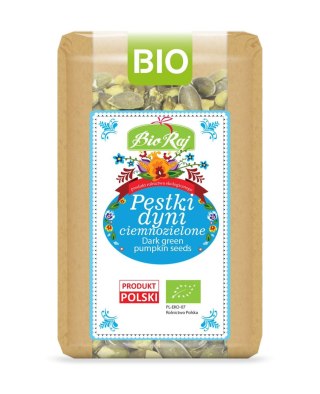 PESTKI DYNI CIEMNOZIELONE BIO (POLSKA) 300 g - BIO RAJ