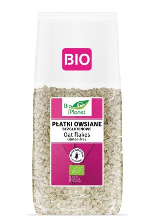 PŁATKI OWSIANE BEZGLUTENOWE BIO 600 g - BIO PLANET