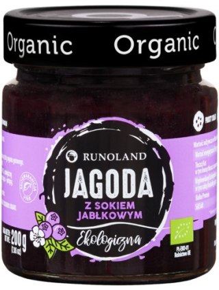 SŁODKA PRZEKĄSKA JAGODA BIO 200 g - RUNOLAND