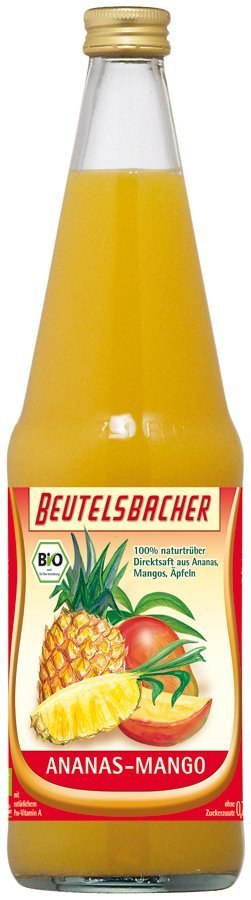 SOK JABŁKO - ANANAS - MANGO NFC BIO 700 ml - BEUTELSBACHER