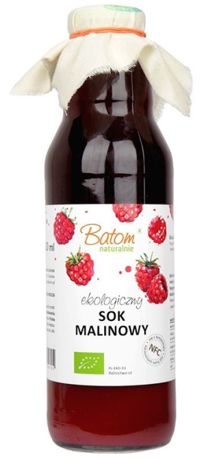 SOK MALINOWY NFC BIO 750 ml - BATOM