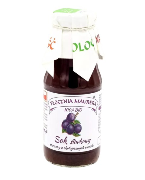 SOK ŚLIWKOWY NFC BIO 300 ml - TŁOCZNIA MAURERA