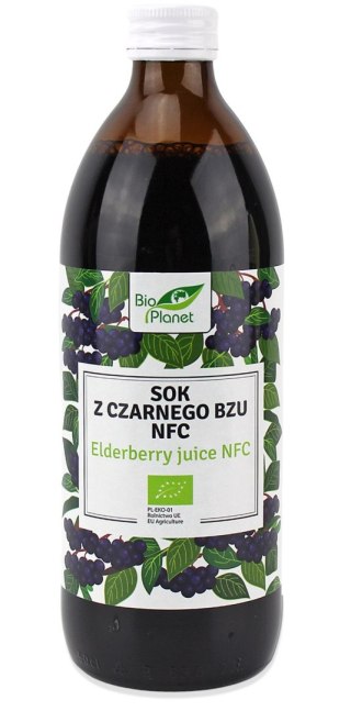 SOK Z CZARNEGO BZU NFC BIO 500 ml - BIO PLANET