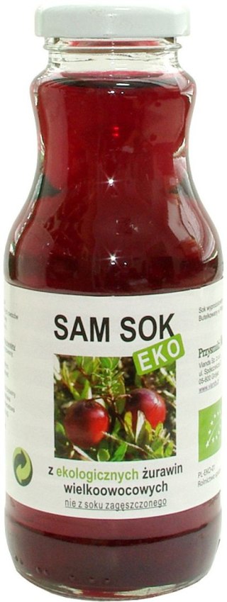 SOK Z ŻURAWINY WIELKOOWOCOWEJ NFC BIO 250 ml - VIANDS (SAM SOK)