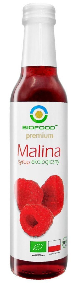 SYROP MALINOWY BIO 250 ml - BIO FOOD