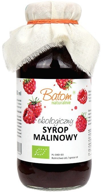 SYROP MALINOWY BIO 330 ml - BATOM