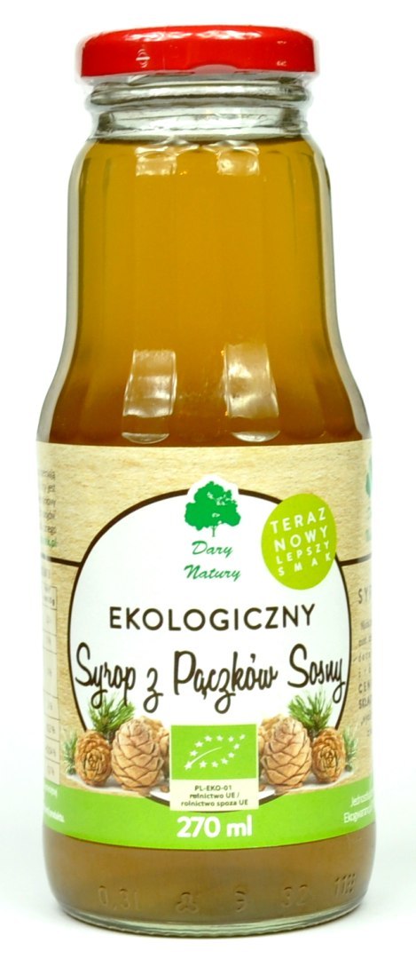 SYROP Z PĄCZKÓW SOSNY BIO 270 ml - DARY NATURY