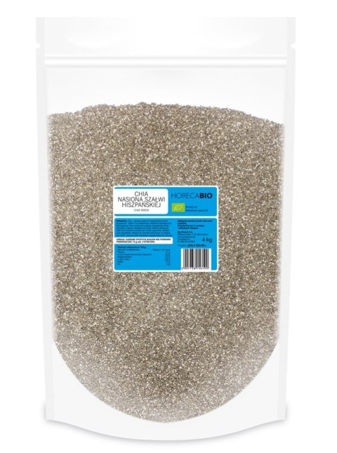 CHIA - NASIONA SZAŁWII HISZPAŃSKIEJ BIO 4 kg - HORECA (BIO PLANET)