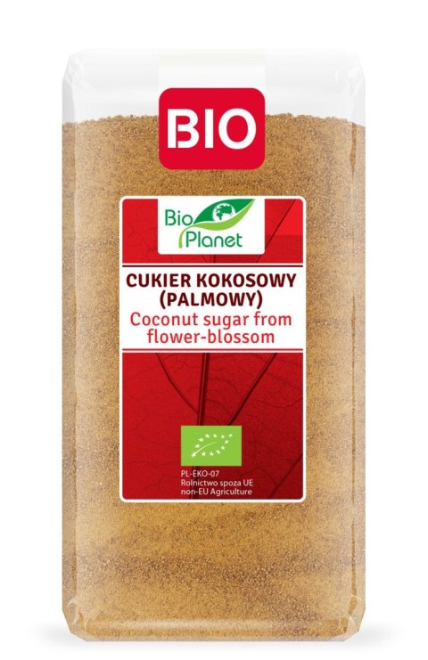 CUKIER KOKOSOWY BIO 500 g - BIO PLANET