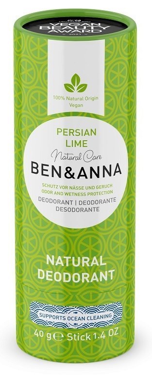 DEZODORANT W SZTYFCIE PERSIAN LIME ECO 40 g - BEN & ANNA