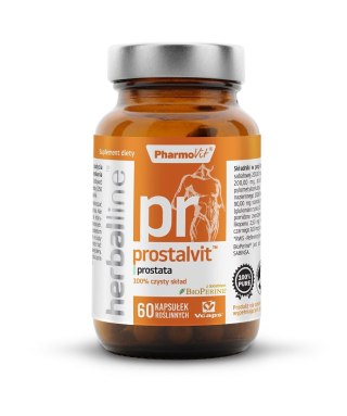 KAPSUŁKI NA PROSTATĘ (PROSTALVIT) BEZGLUTENOWE 60 szt. - PHARMOVIT (HERBALLINE)