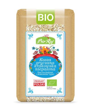 KASZA GRYCZANA KRAKOWSKA NIEPALONA BIO (POLSKA) 500 g - BIO RAJ