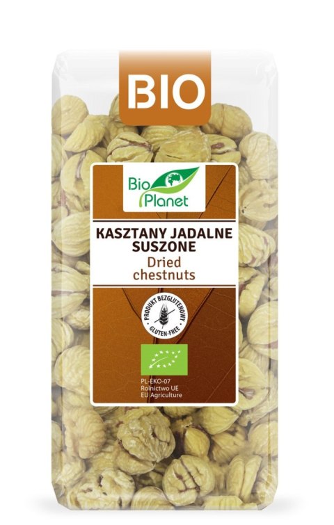 KASZTANY JADALNE SUSZONE BEZGLUTENOWE BIO 400 g - BIO PLANET