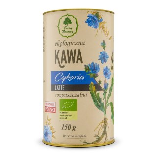 KAWA ROZPUSZCZALNA Z KORZENIA CYKORII LATTE BIO 150 g - DARY NATURY