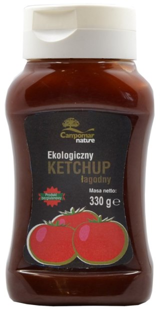 KETCHUP ŁAGODNY BEZGLUTENOWY BIO 330 g - CAMPOMAR NATURE