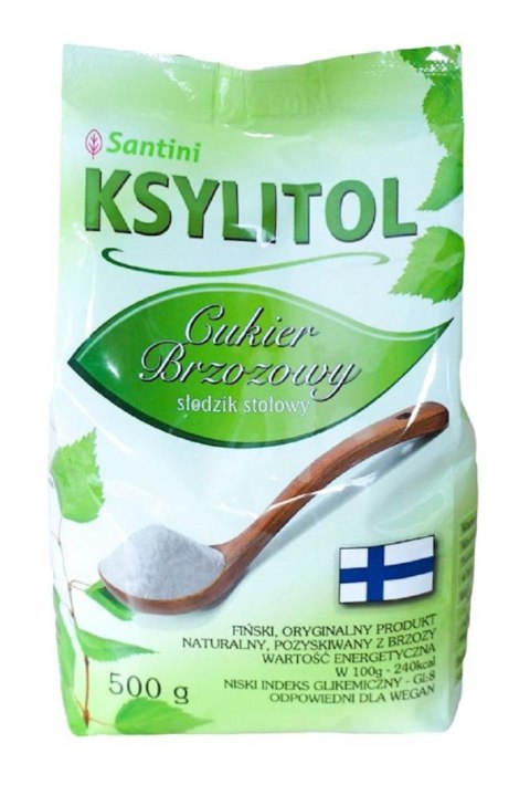 KSYLITOL 500 g (TOREBKA) - SANTINI (FINLANDIA)