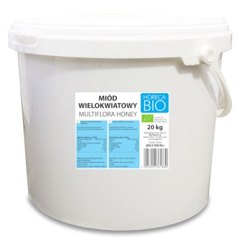 MIÓD NEKTAROWY WIELOKWIATOWY BIO 20 kg - HORECA (BIO PLANET)