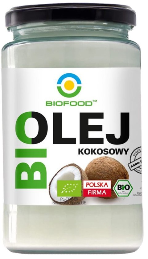 OLEJ KOKOSOWY BEZWONNY BIO 670 ml - BIO FOOD