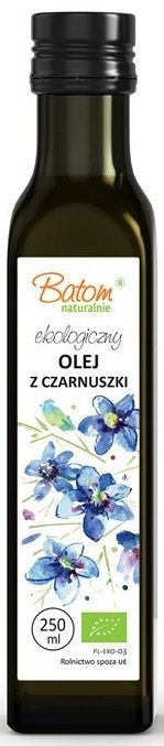 OLEJ Z CZARNUSZKI TŁOCZONY NA ZIMNO BIO 250 ml - BATOM