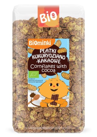 PŁATKI KUKURYDZIANO-KAKAOWE BIO 300 g - BIOMINKI