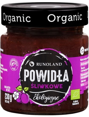 POWIDŁA ŚLIWKOWE BIO 230 g - RUNOLAND