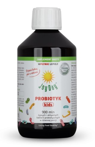 PROBIOTYK DLA DZIECI OD 3 ROKU ŻYCIA BEZGLUTENOWY BIO 300 ml - JOY DAY