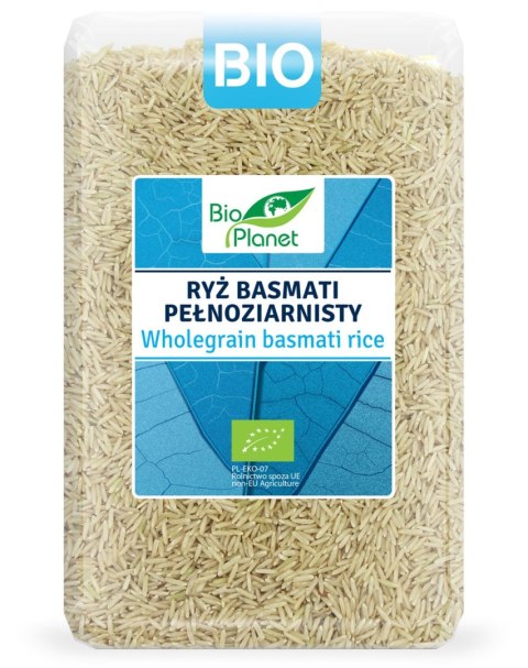 RYŻ BASMATI PEŁNOZIARNISTY BIO 2 kg - BIO PLANET