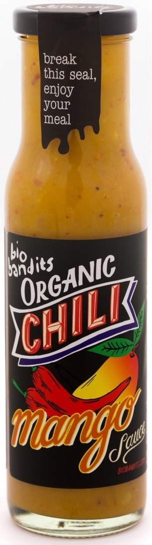 SOS WEGAŃSKI MANGO - CHILI BIO 250 ml - BIO BANDITS