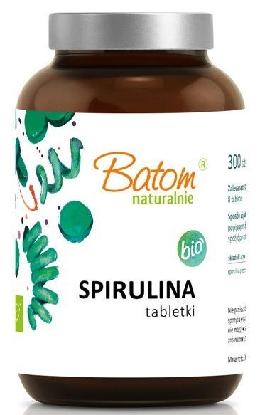 SPIRULINA BIO (400 mg) 300 TABLETEK - BATOM