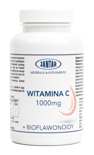 WITAMINA C (1000 mg) 90 KAPSUŁEK - JANTAR