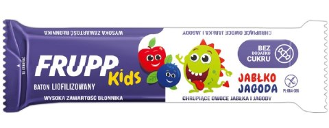 BATON DLA DZIECI LIOFILIZOWANY JABŁKO - JAGODA BEZGLUTENOWY 9 g - CELIKO (FRUPP KIDS)