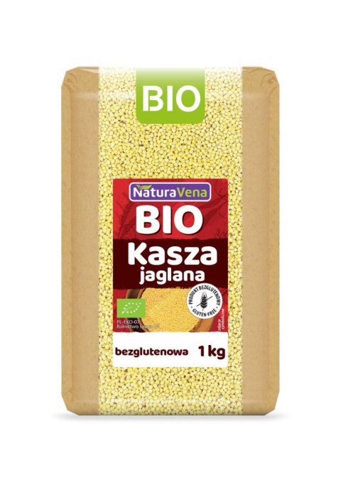 KASZA JAGLANA BEZGLUTENOWA BIO 1 kg - NATURAVENA