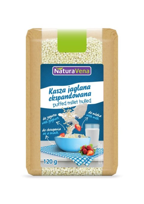 KASZA JAGLANA EKSPANDOWANA 120 g - NATURAVENA KASZA JAGLANA EKSPANDOWANA 120 g - NATURAVENA