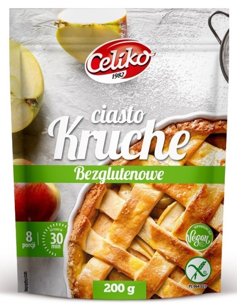 MIESZANKA DO WYPIEKU CIASTA KRUCHEGO BEZGLUTENOWA 200 g - CELIKO