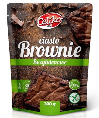 MIESZANKA NA BROWNIE BEZGLUTENOWA 300 g - CELIKO