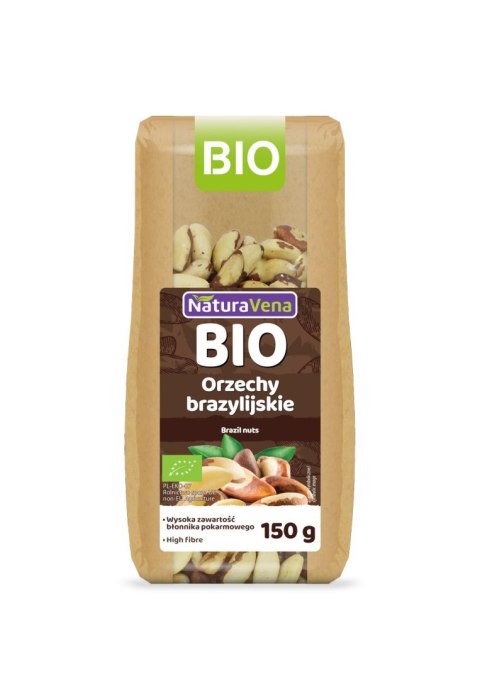 ORZECHY BRAZYLIJSKIE BIO 150 g - NATURAVENA