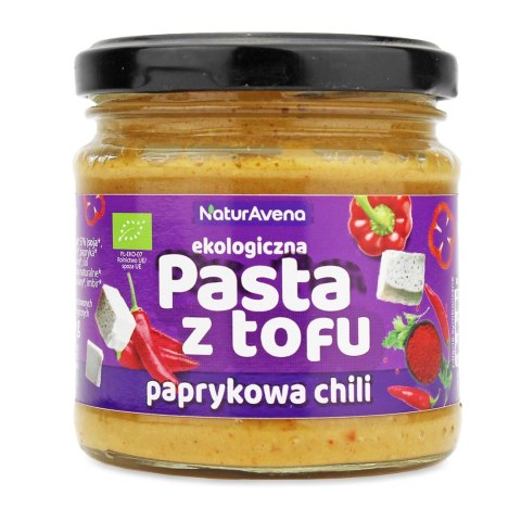 PASTA SOJOWA Z PAPRYKĄ BIO 185 G - NATURAVENA PASTA SOJOWA Z PAPRYKĄ BIO 185 G - NATURAVENA
