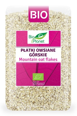 PŁATKI OWSIANE GÓRSKIE BIO 1 kg - BIO PLANET