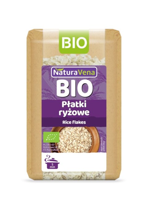 PŁATKI RYŻOWE BIO 300 g - NATURAVENA