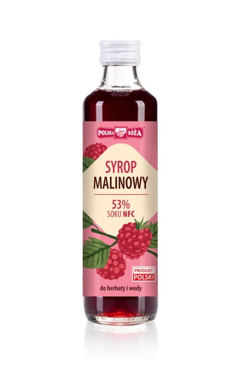 SYROP MALINOWY 250 ml - POLSKA RÓŻA