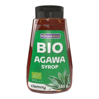 SYROP Z AGAWY CIEMNY BIO 245 g - NATURAVENA