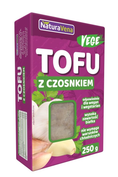 TOFU Z CZOSNKIEM 250 g - NATURAVENA TOFU Z CZOSNKIEM 250 g - NATURAVENA