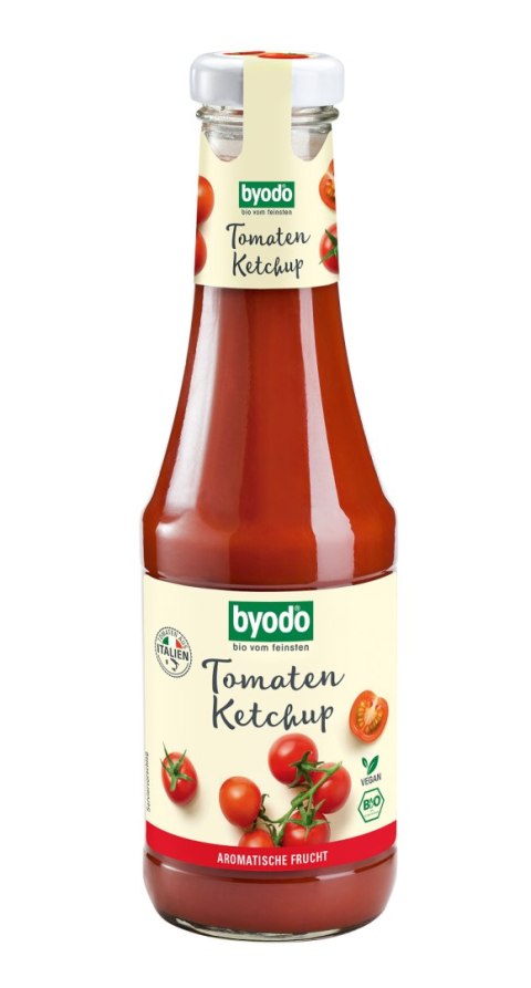 KETCHUP ŁAGODNY BEZGLUTENOWY BIO 500 ml - BYODO