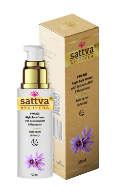 KREM DO TWARZY PRO-AGE NA NOC 50 ml - SATTVA (AYURVEDA)