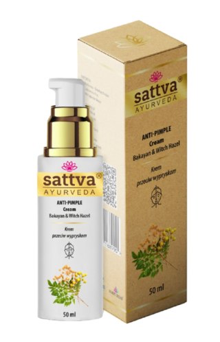 KREM DO TWARZY PRZECIW NIEDOSKONAŁOŚCIOM 50 ml - SATTVA (AYURVEDA)